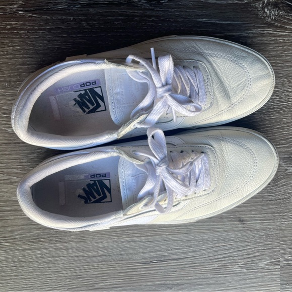 Gilbert Crocke Vans Leather White/White Sneakers size 7.5 in Men’s - Picture 2 of 5